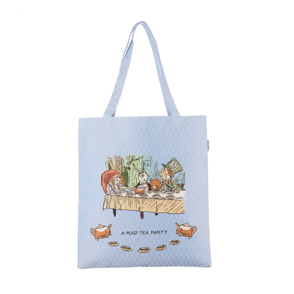 Alice in Wonderland Tea Party - Flat Bag-2