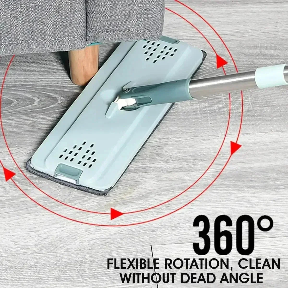 Flat Squeeze Mop & Bucket Set-2
