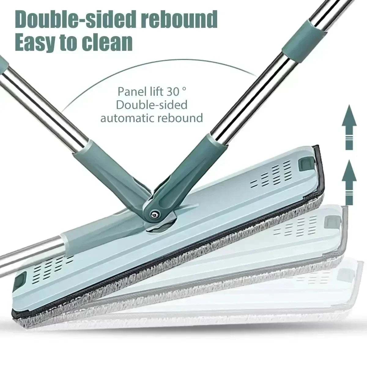 Flat Squeeze Mop & Bucket Set-3