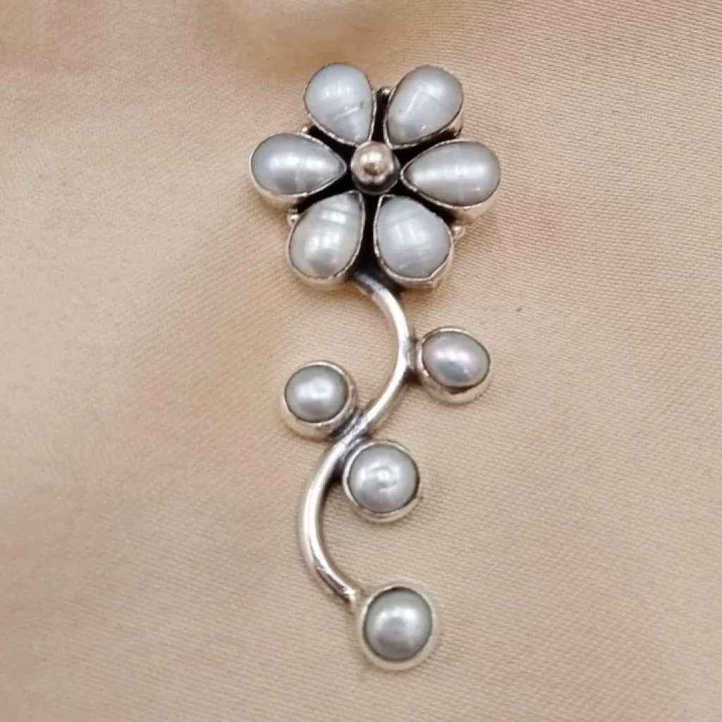 Floral Pearl Pendant-3