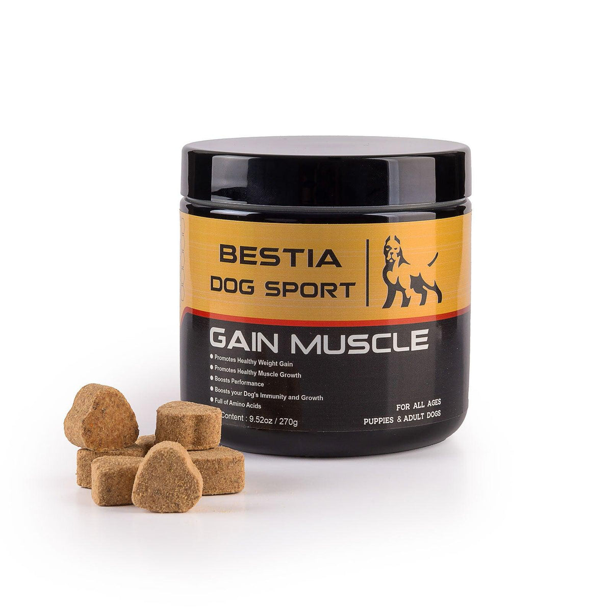 BDS Gain Muscle Dog Food Supplement-1