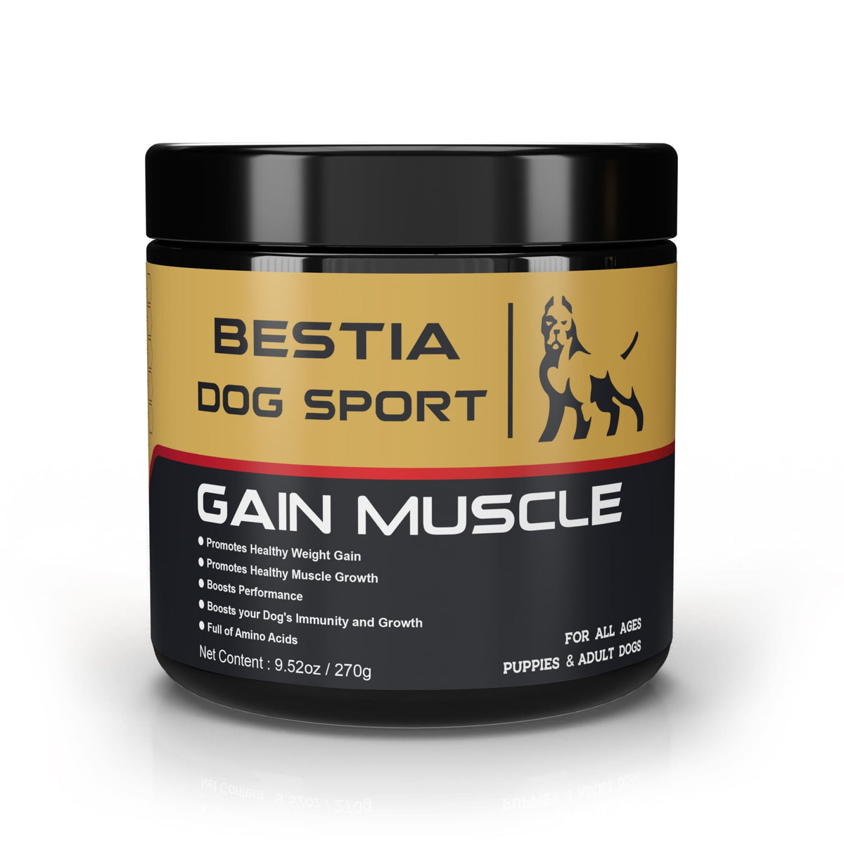 BDS Gain Muscle Dog Food Supplement-0