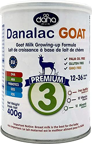 Danalac Goat Milk Growing Up Formula 400 gram Stage 3 (Pack of 6)-1