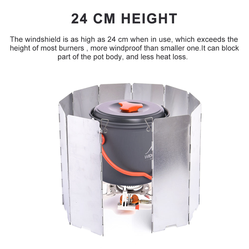 Camping Portable Stove Wind Shield-1