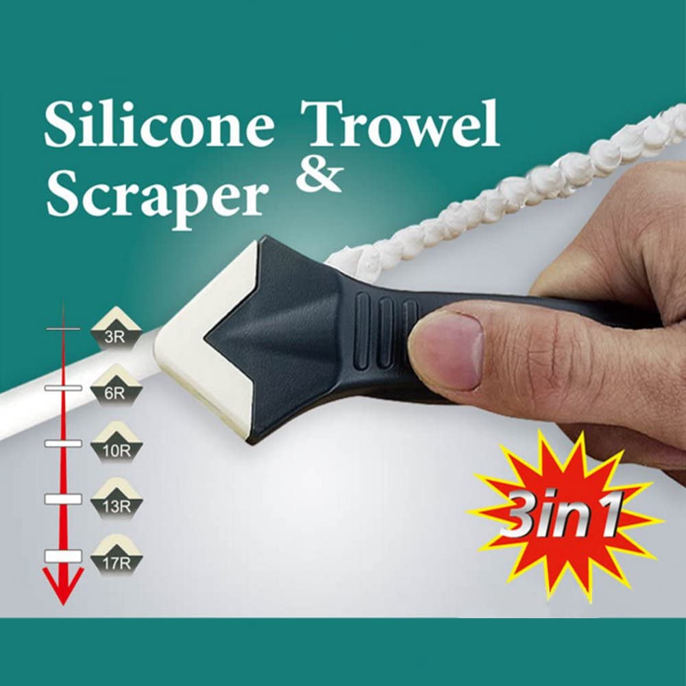 Caulking Tool Glass Glue Angle Scraper-3