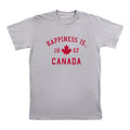 Men's Canada 1867 T-shirt, Heather Grey