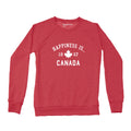 Women's Canada 1867 Crew Sweatshirt, Chili