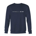 Men's My Dog Crew Sweatshirt, True Navy