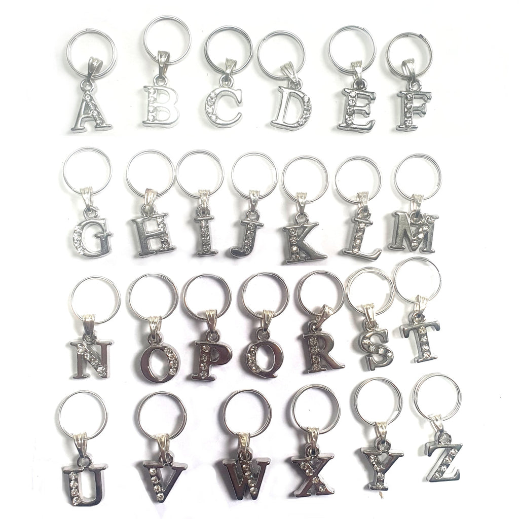 Small A-Z Letter Pet Cat Collar Charms