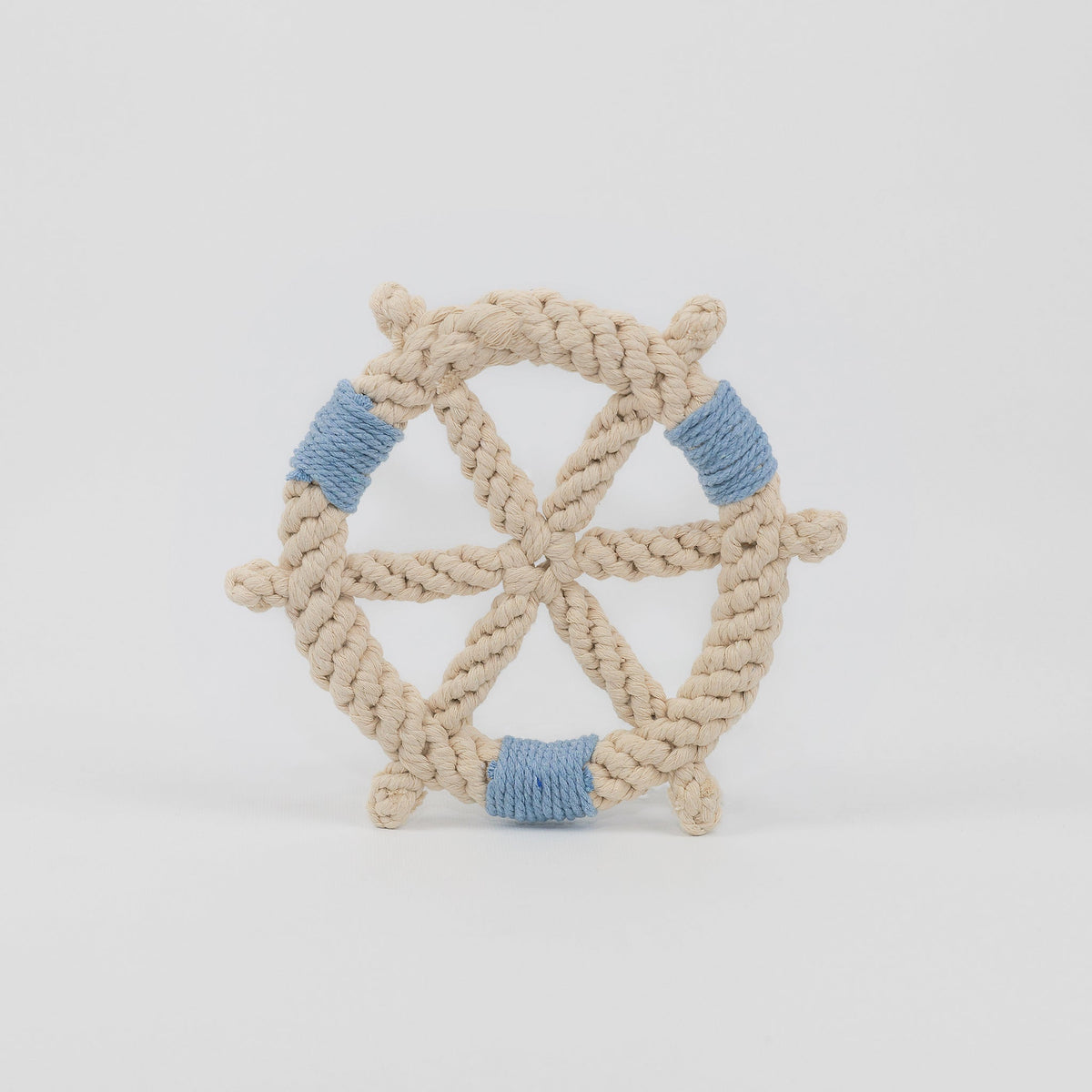 Color wheel Macrame Rope Pet Toy-6