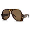 Audacious Vintage Oversized Sunglasses-5