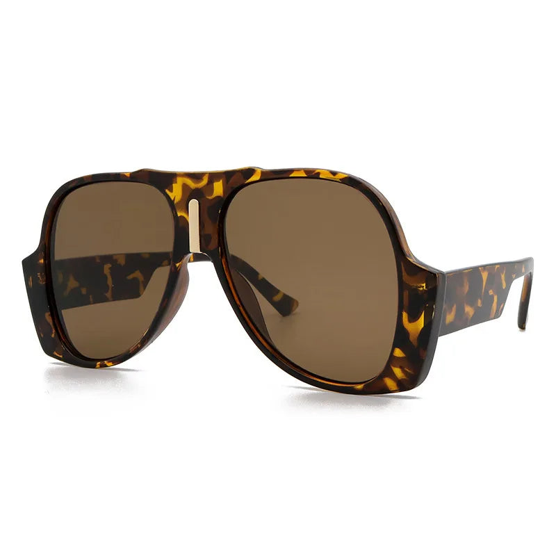 Audacious Vintage Oversized Sunglasses-5