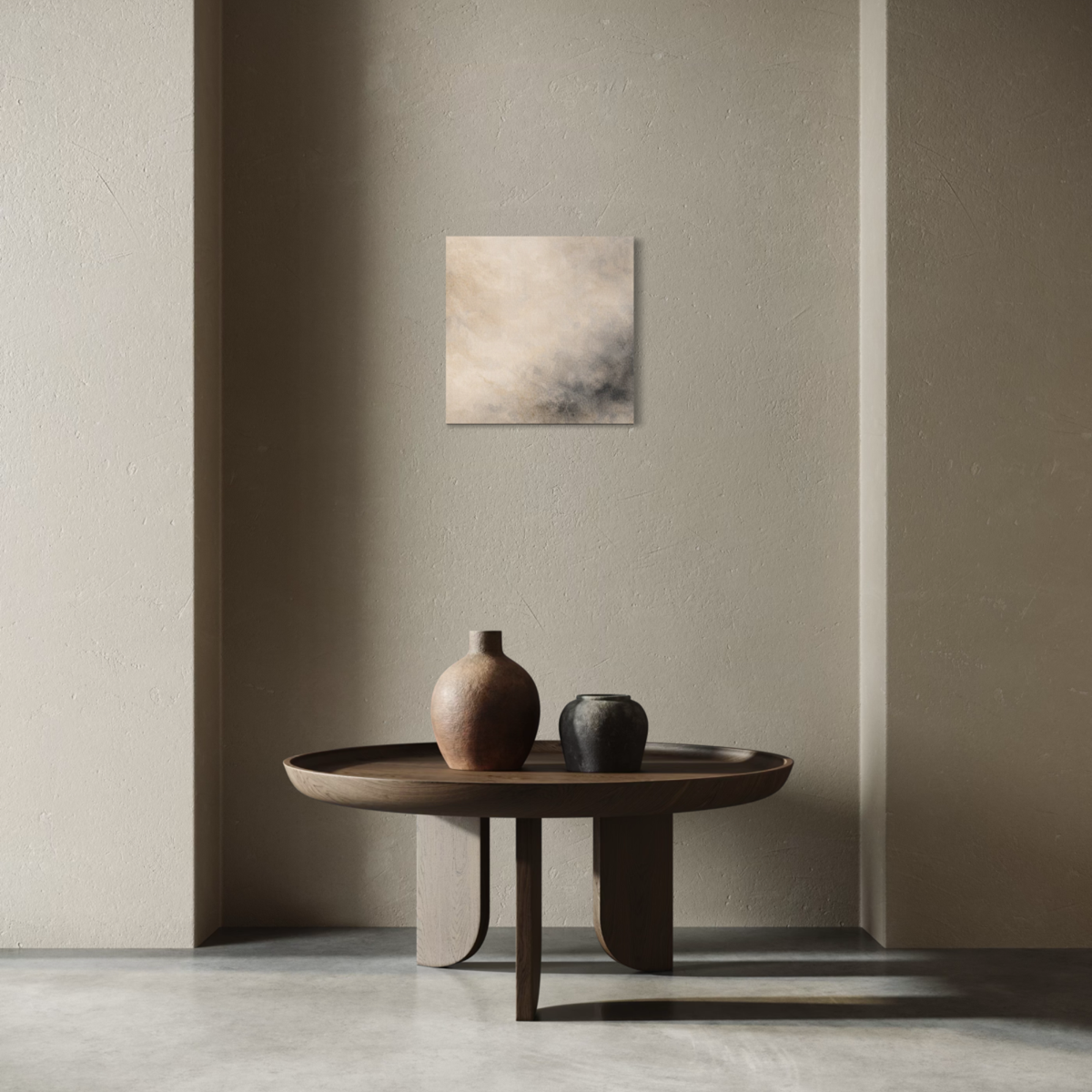 MINERAL DRIFT II — Current Canvas (40 x 40 cm)-0
