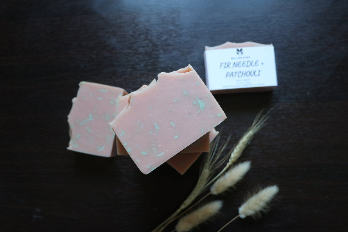 Fir Needle + Patchouli Soap-4