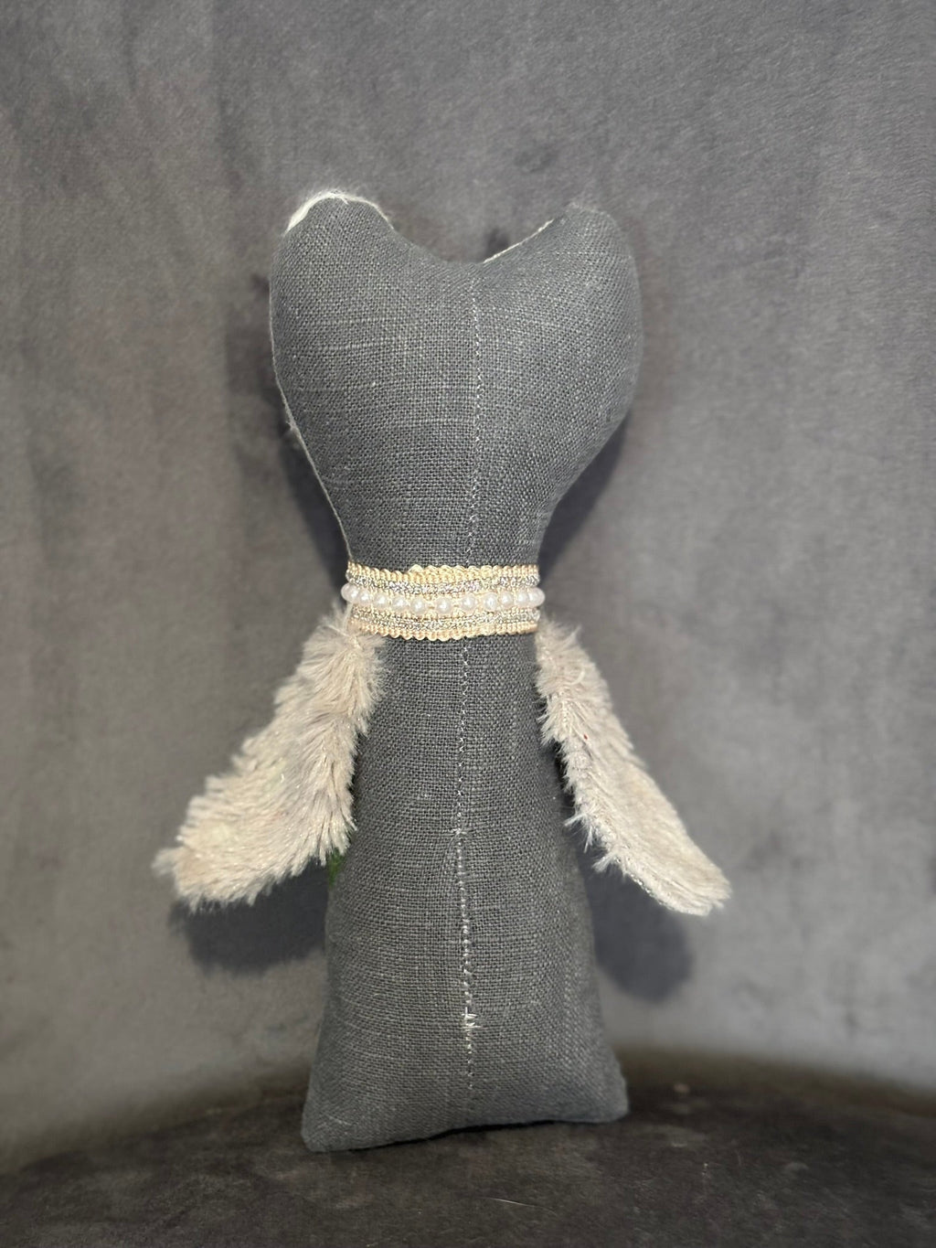 Owl textile doll-2