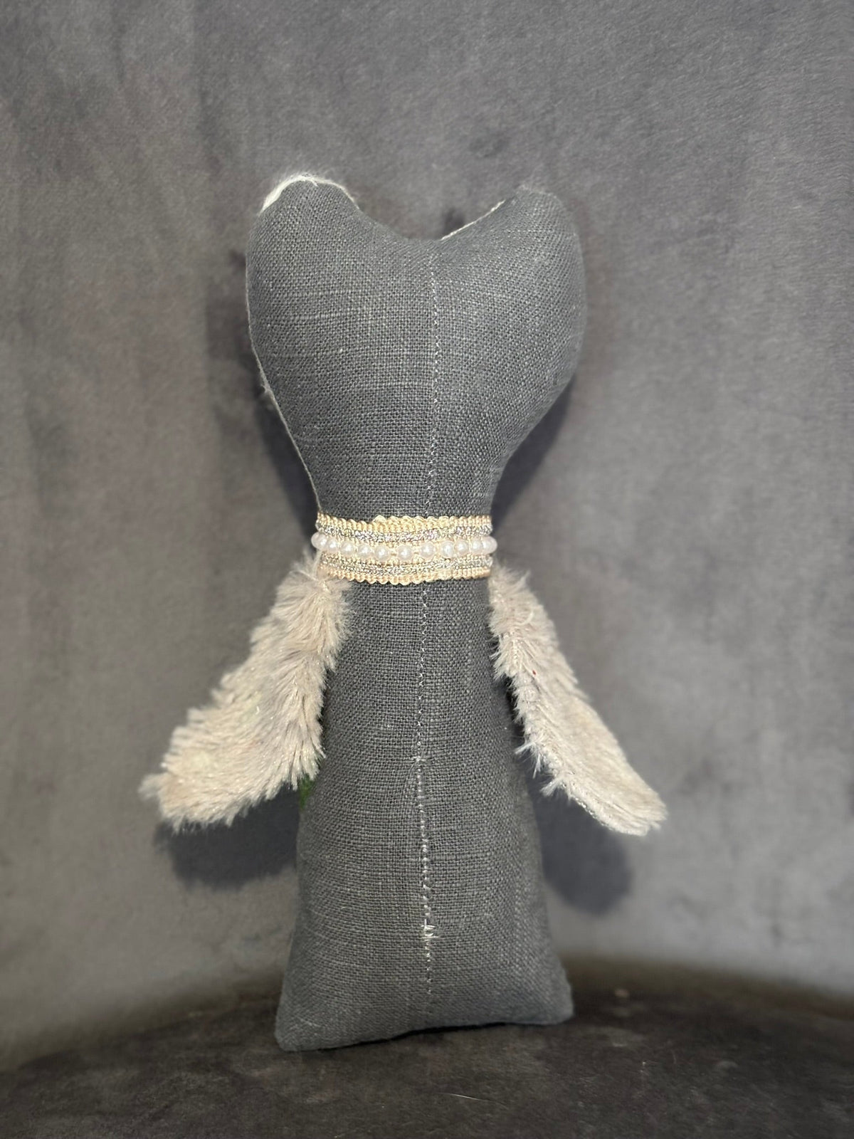 Owl textile doll-2