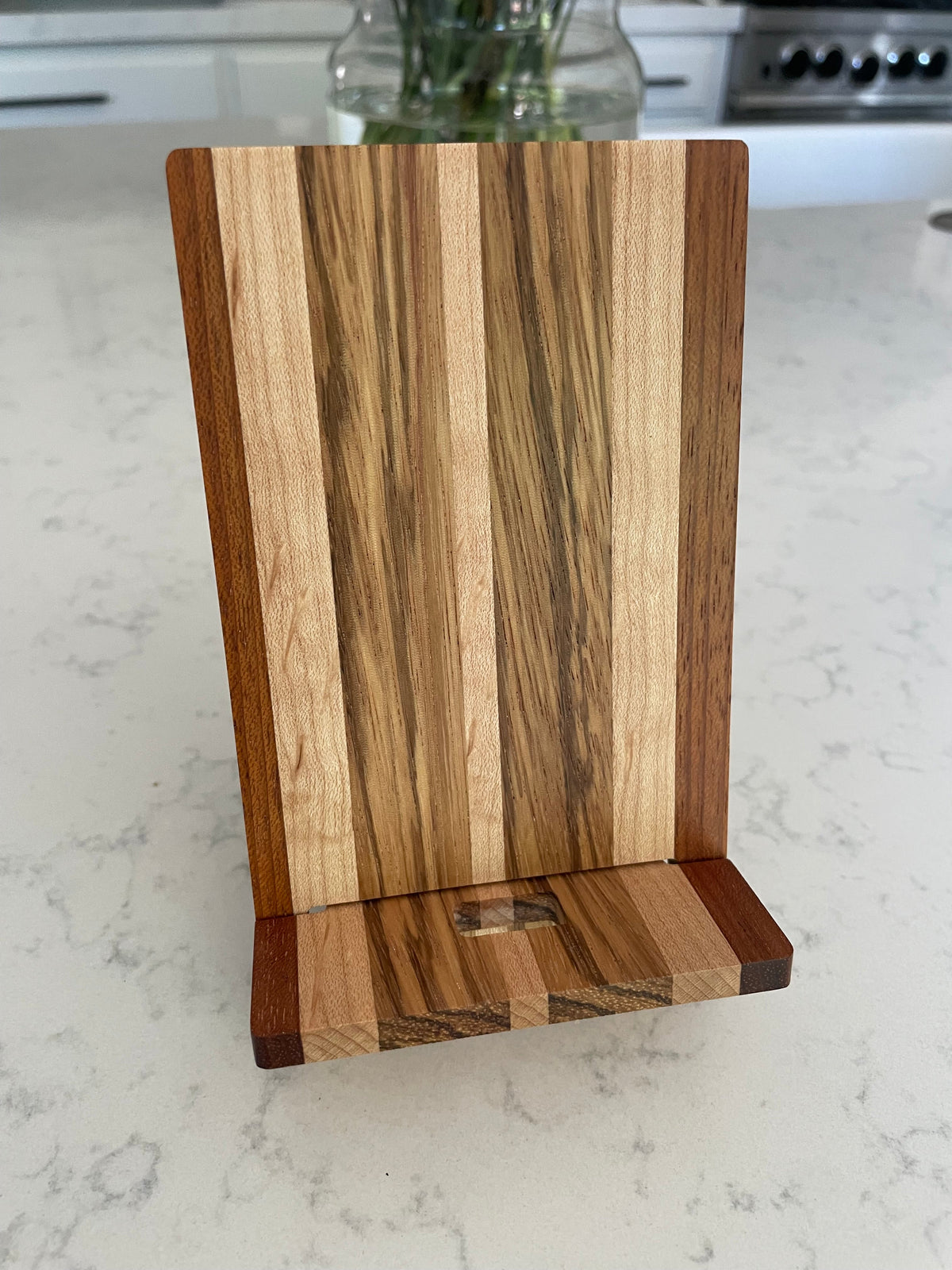 Portable Hardwood Phone Stand-3