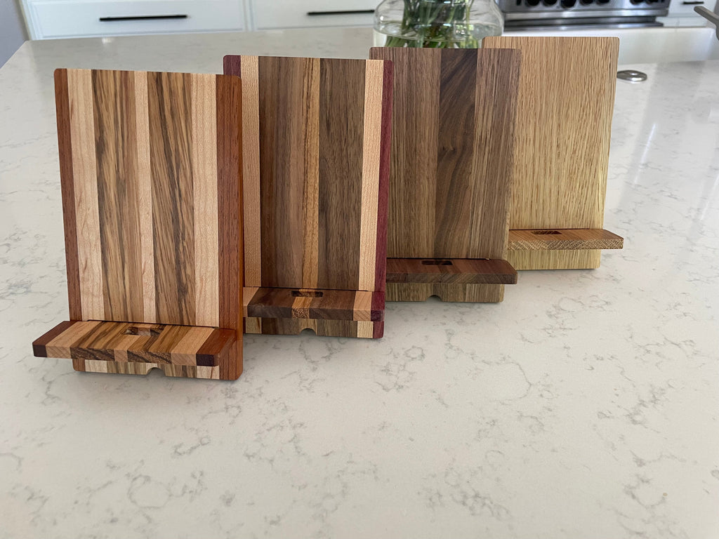 Portable Hardwood Phone Stand-4