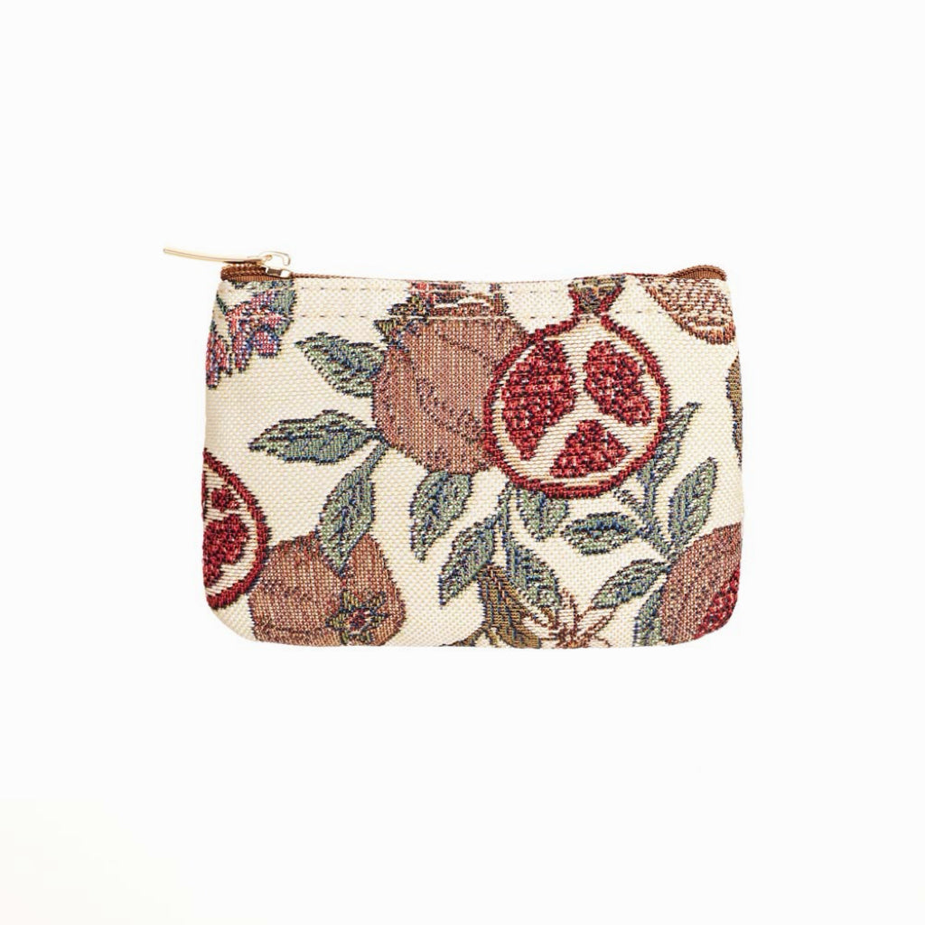 Pomegranate & Lemon - Zip Coin Purse-0