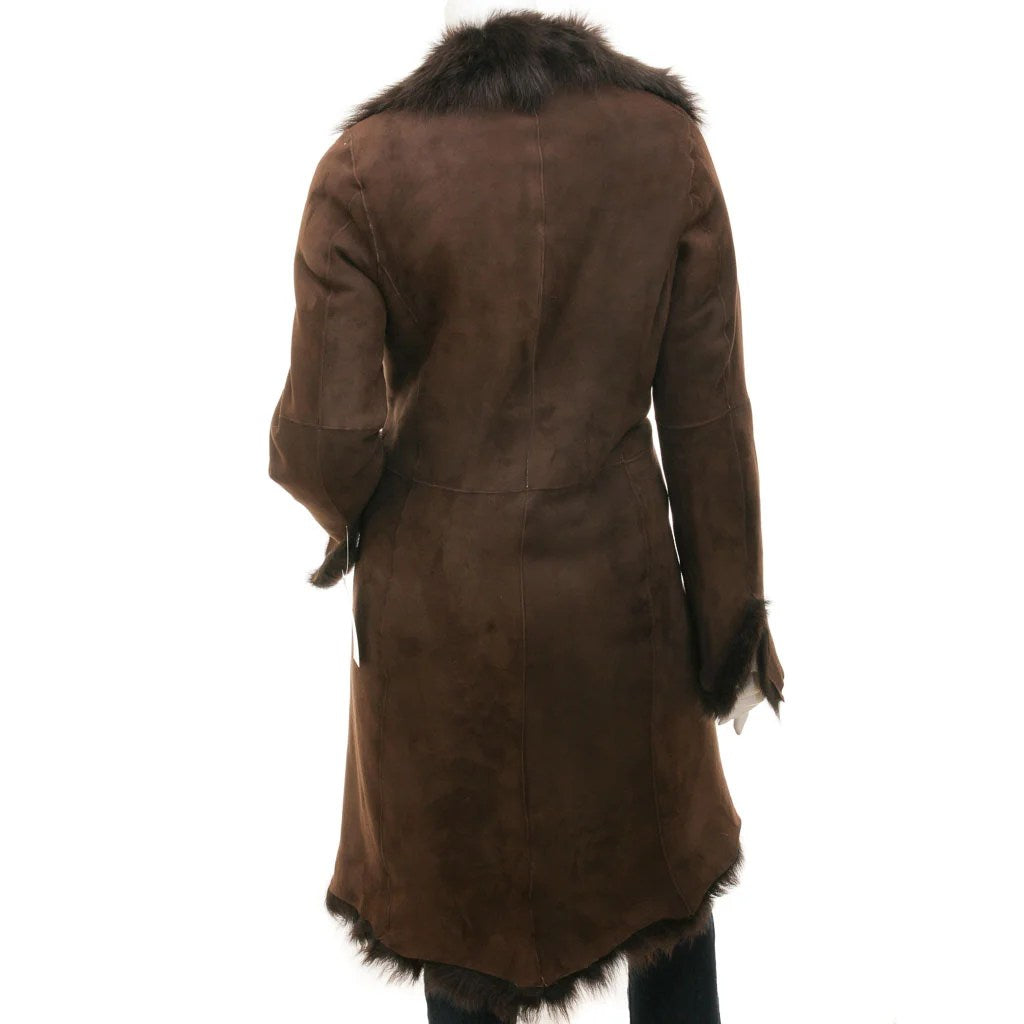 WOMEN TOSCANA SHEARLING IN BROWN ARLINGTON