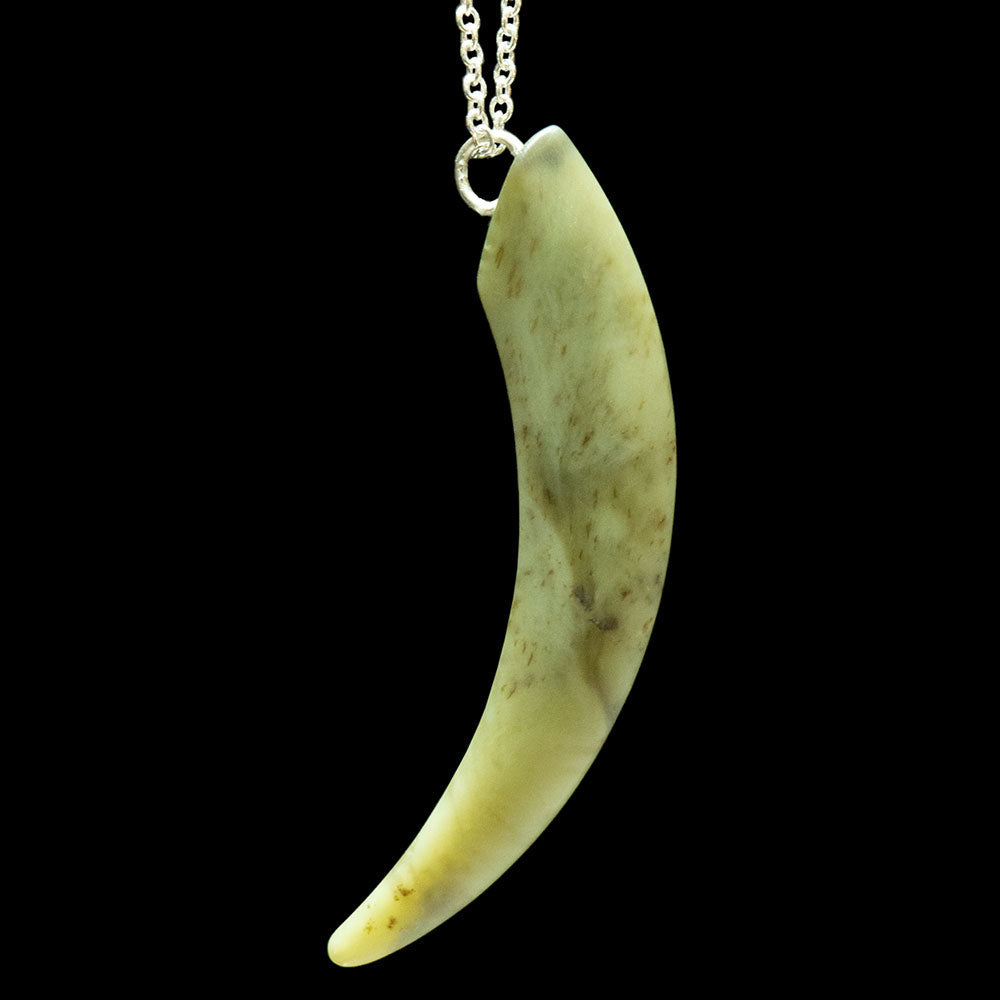 Jade Drop on Silver Chain by Nick Balme-0