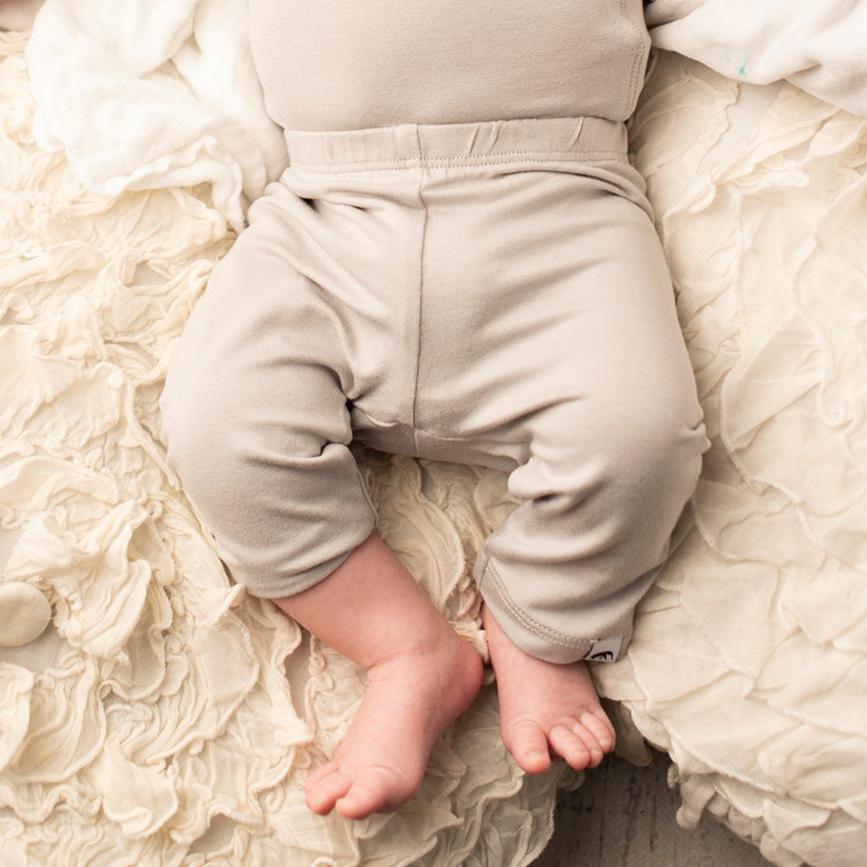 Bamboo Baby Leggings - GREY-1
