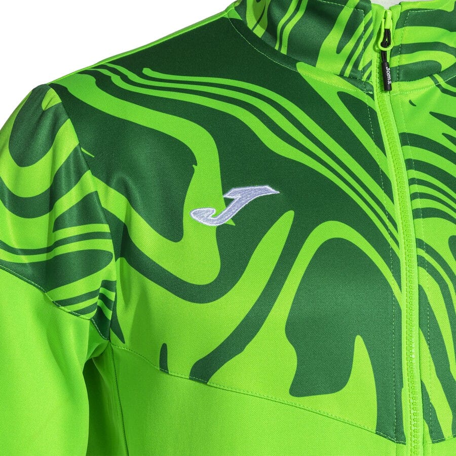 Lion II Elite training Tracksuit European Style Slim-Fit - light green/black - Joma