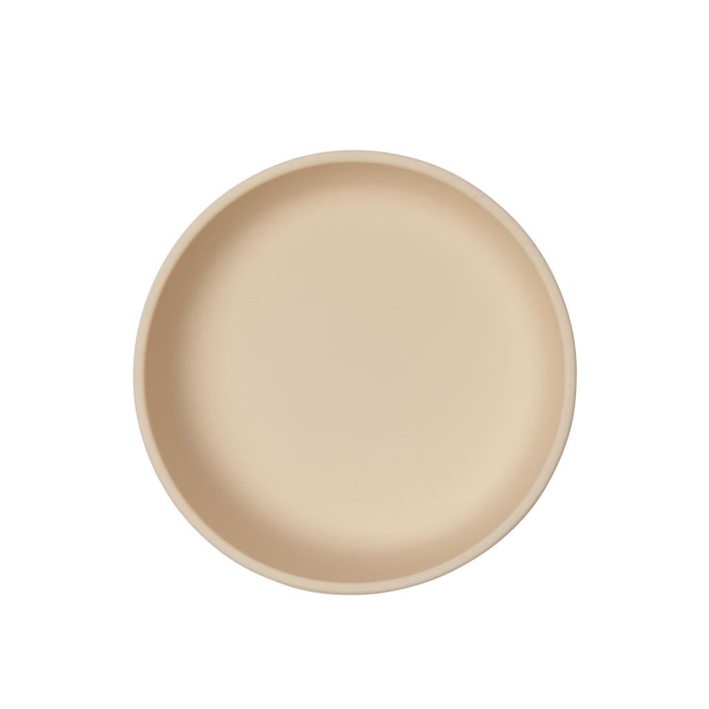 Silicone Baby Plate Bowl - Sand-2