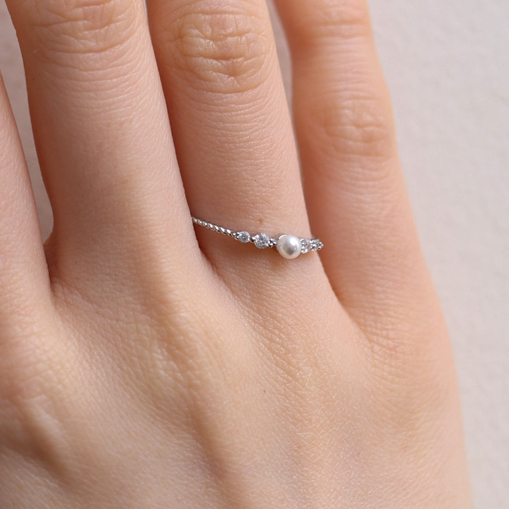 Pearl Statement Ring