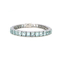 Aquamarine Bracelet in .925 Sterling Silver - KSD 41967-0