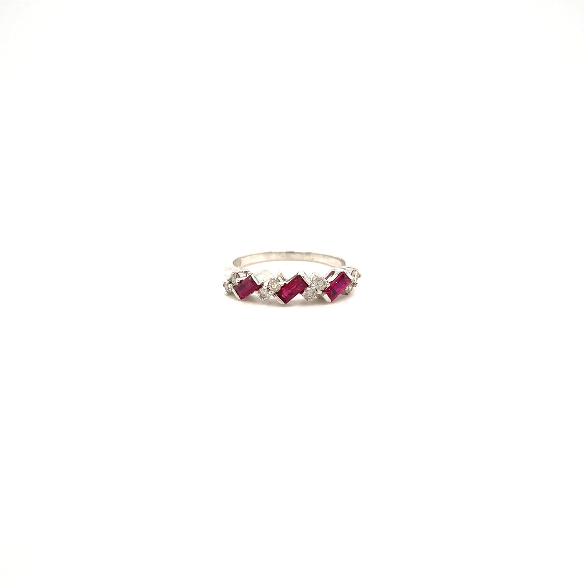 Emerald Ring in .925 Sterling Silver - KSR 11194-1