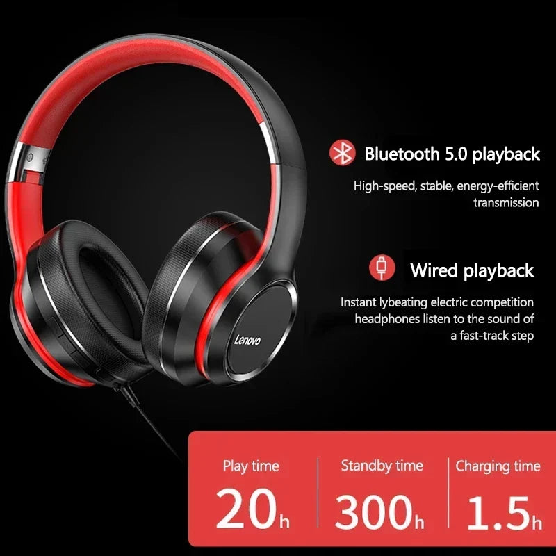 Bluetooth Noise Cancelling Over-Ear Wireless Headphones-1