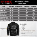 MEN BROWN SHEEPSKIN SHEARLING JACKET FLEMING
