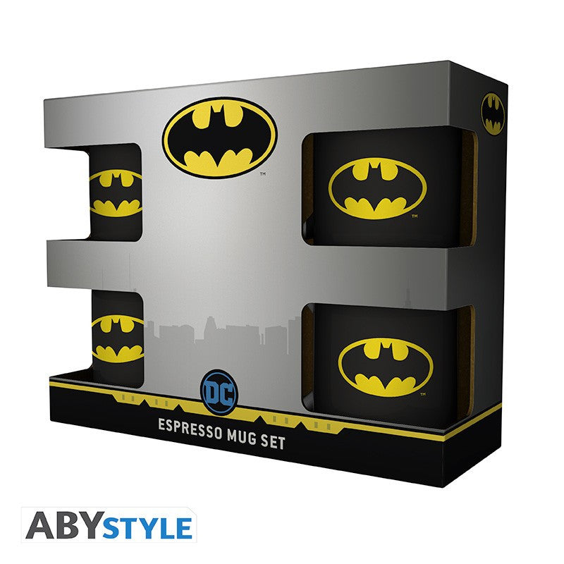 Dc Comics 4 részes espresso kávés csésze Batman Iconic-0