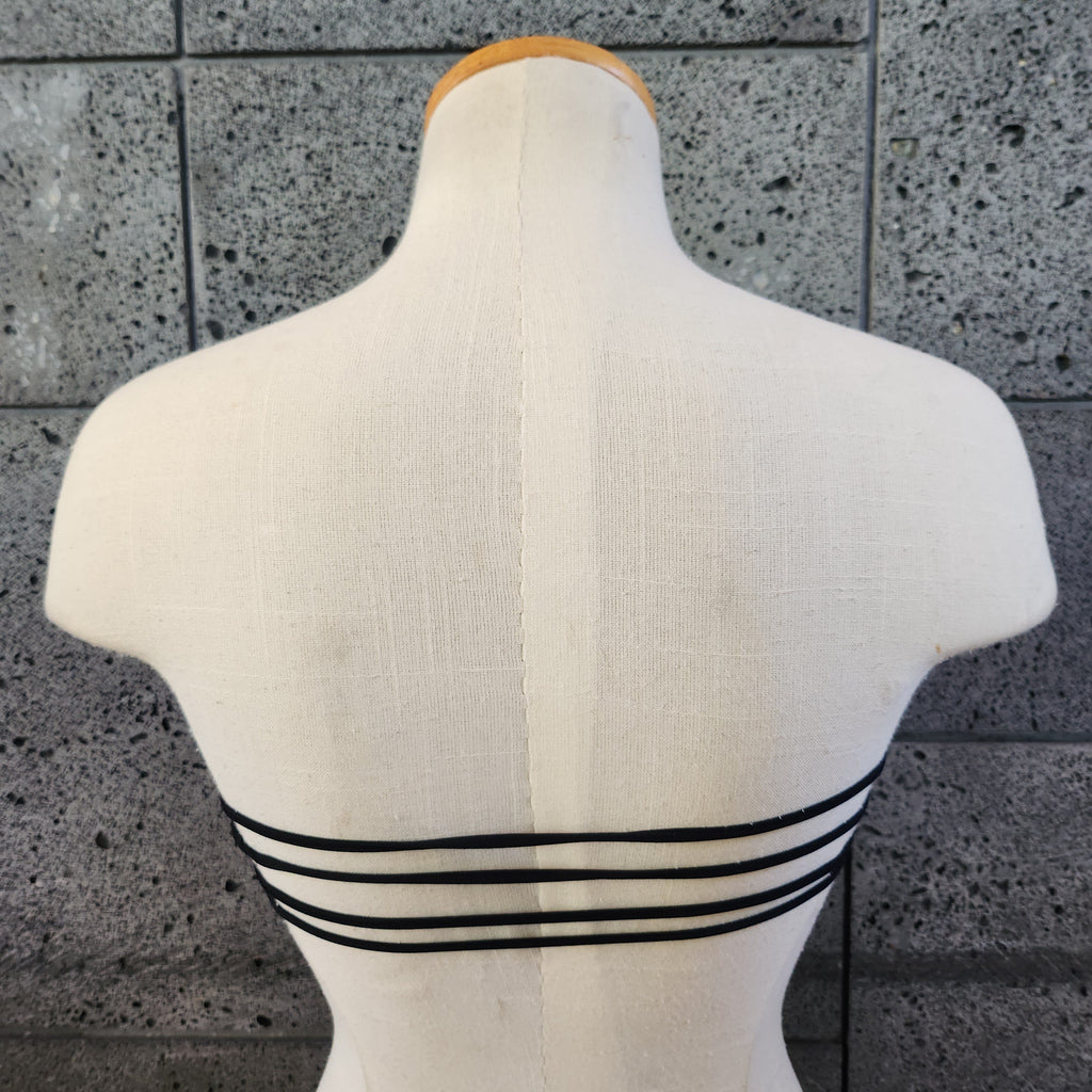 Loco Boutique K Stripes Strappy Back Bandeau