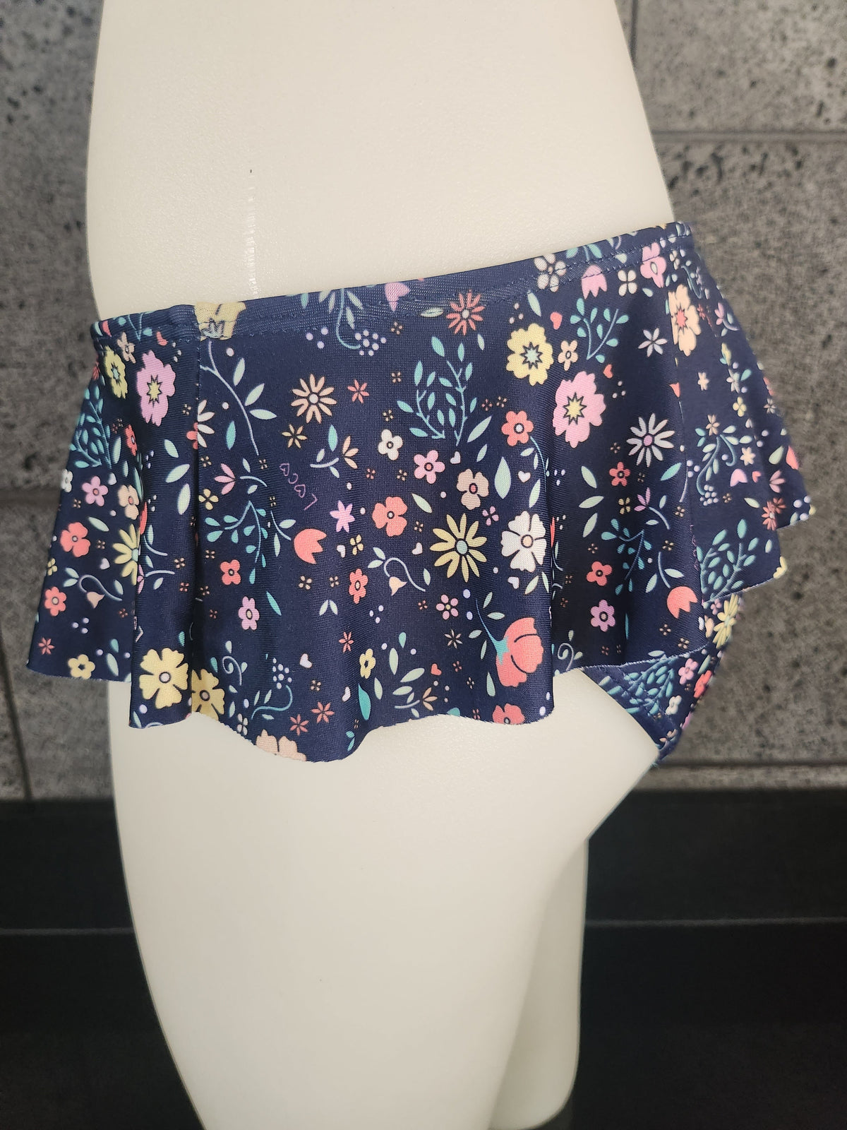 Loco Boutique Little Blossoms Skirted Swim Bottom