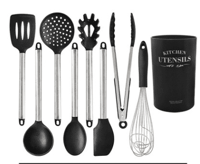 Modern and Simple Silicone Kitchen Utensil and Appliance Set-4