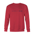 Men's My Dog Crew Sweatshirt, Chili