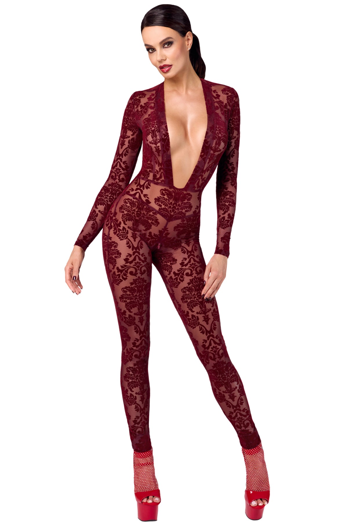 F382 Kink Royal Overall rot - 3XL