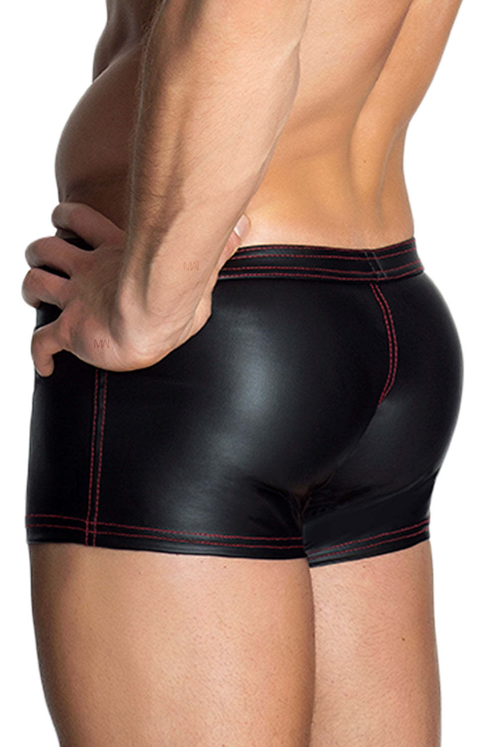 schwarzer Short H028 XL von Noir Handmade