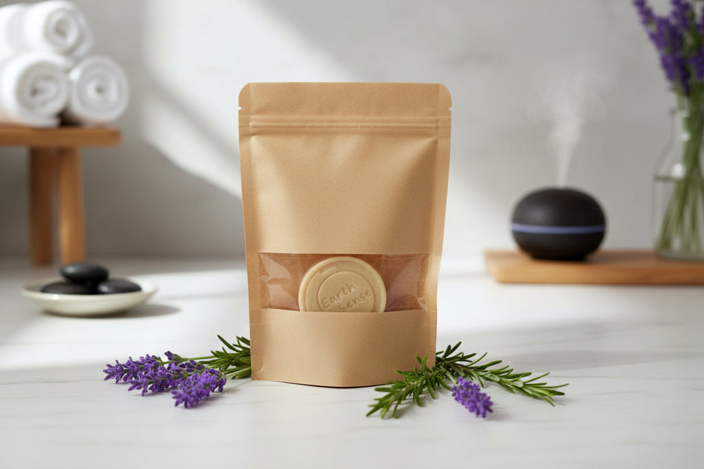 Organic Certified Balancing Solid Shampoo - Cedarwood - Oily & All Hair Types 60g