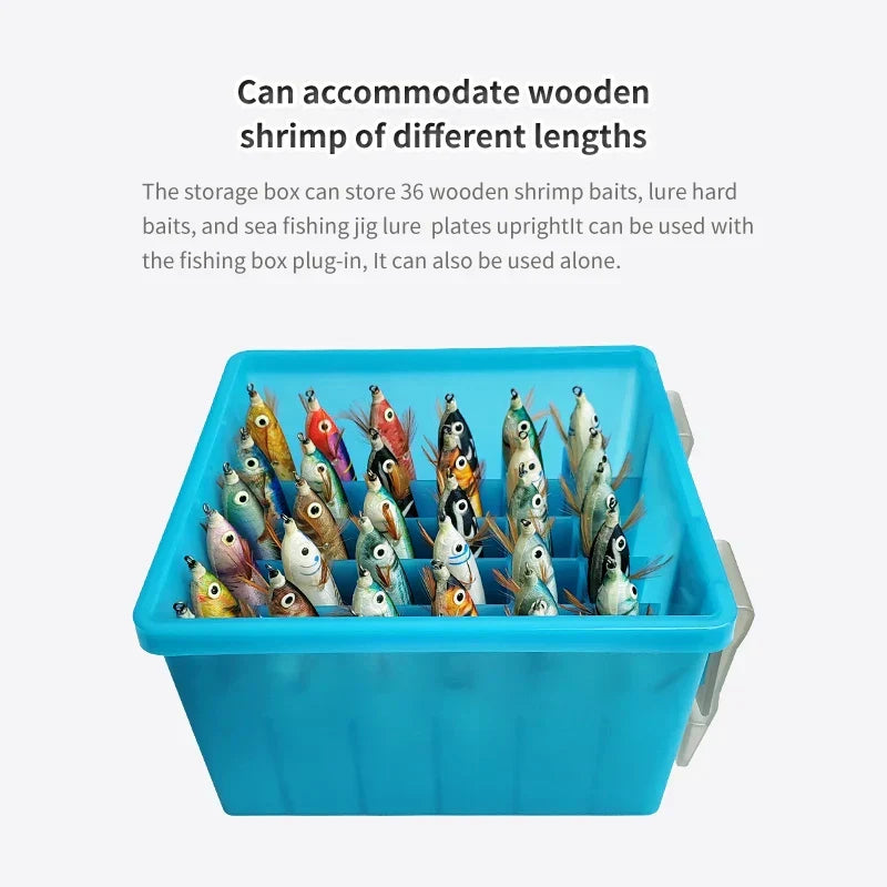 Luminous Fishing Tackle Box With 36 Grids-2