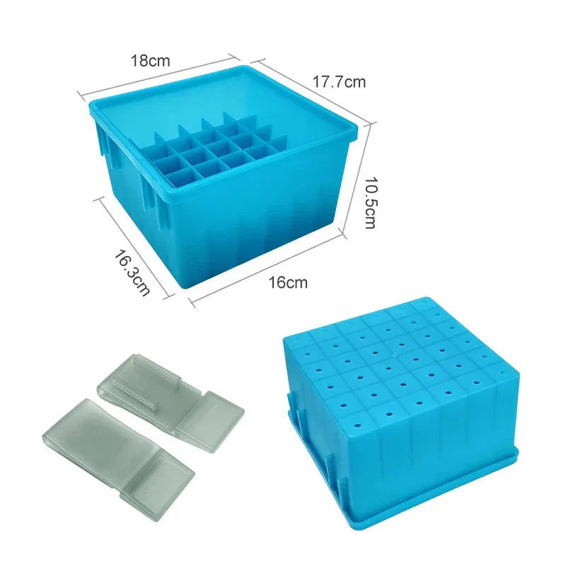 Luminous Fishing Tackle Box With 36 Grids-1