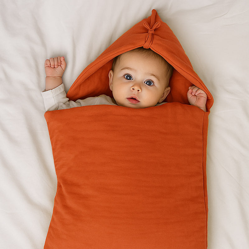 nid ange fraise en coton bio papate bebe rougea