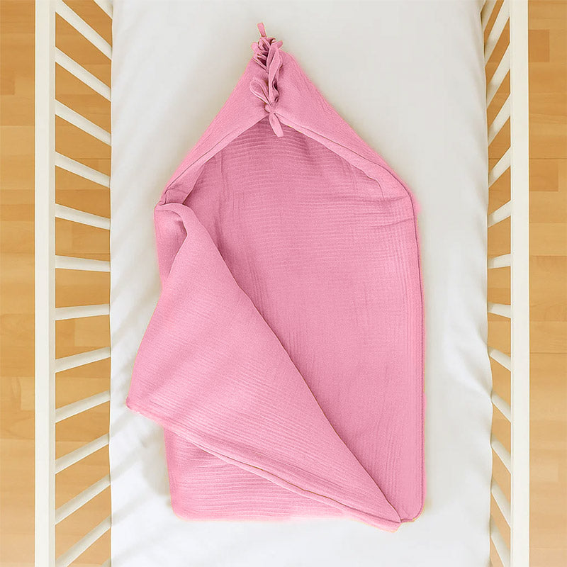 nid ange coton bio made in france papate rose bebe 6 mois