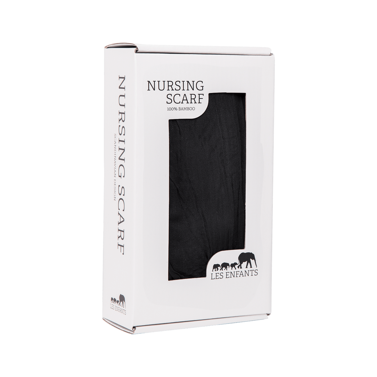 Nursing Scarf/Poncho - Black-0