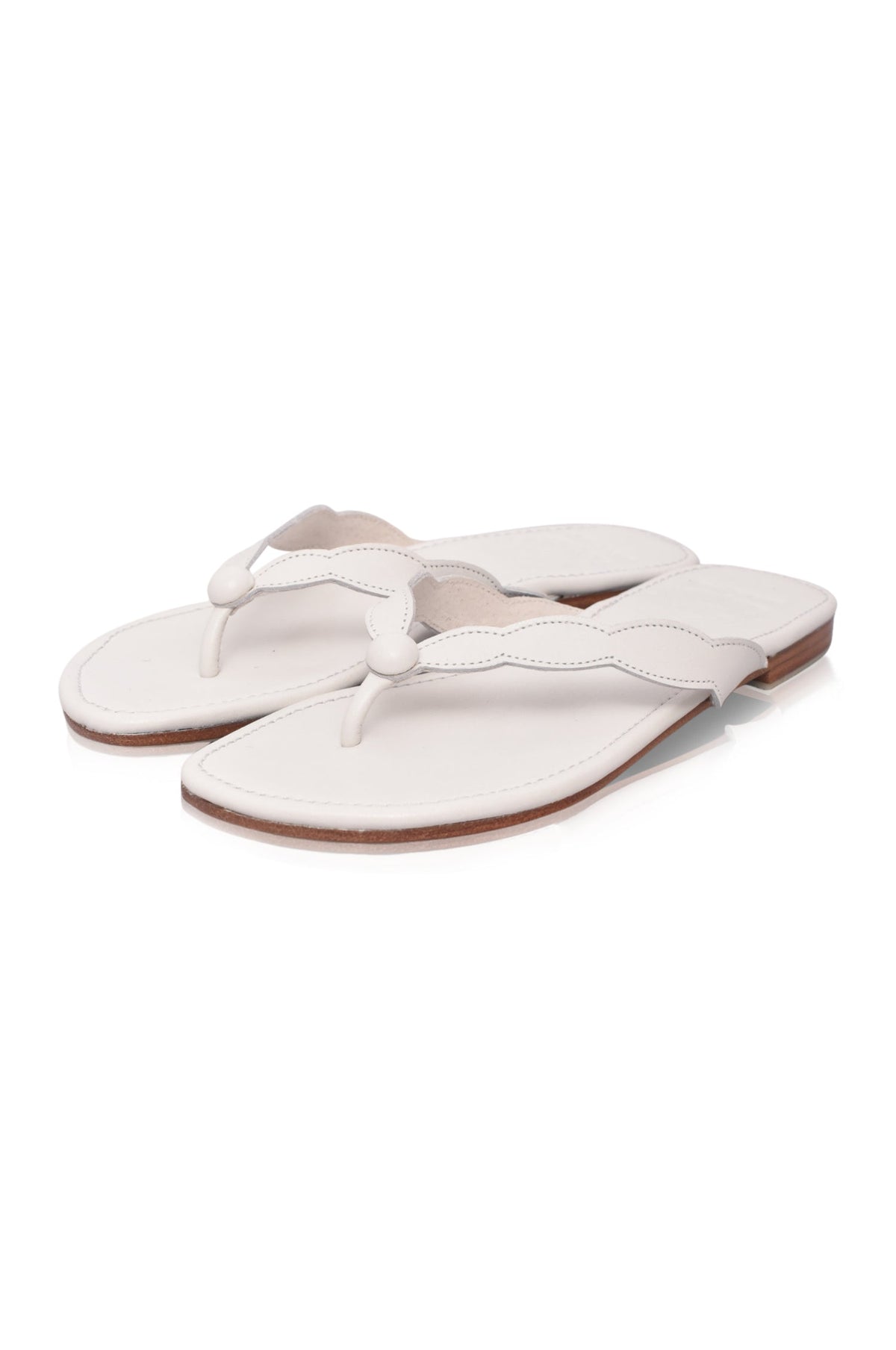 Nuvola Thong Leather Slides-6