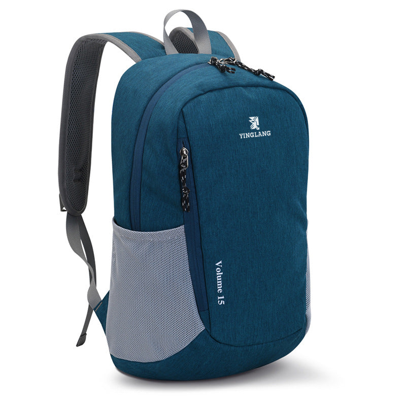 15L Outdoor Leisure Backpack Waterproof & Lightweight, Large Capacity Daypack for Hiking/Camping/Travel-7