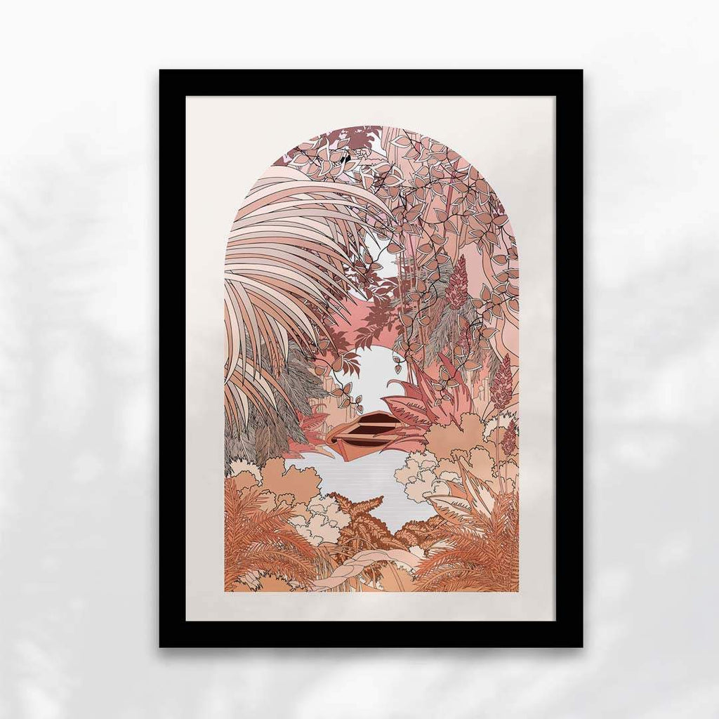 On The River Art Print-12