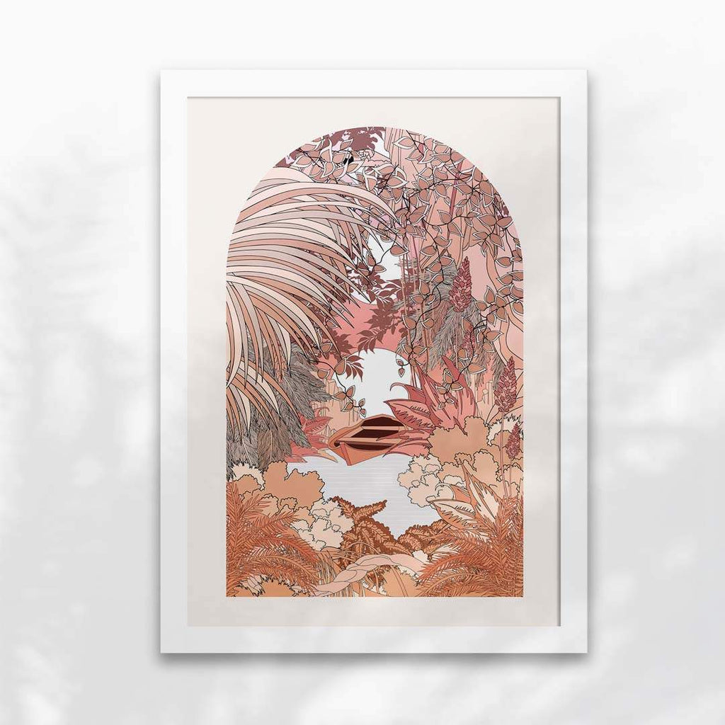 On The River Art Print-13